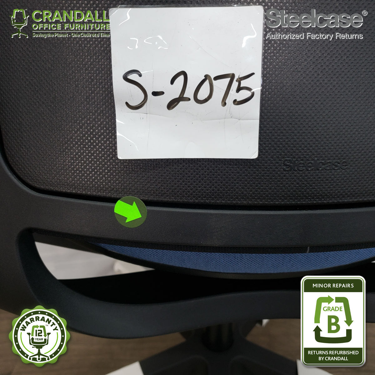 S-2075 - Steelcase Amia - Grade B