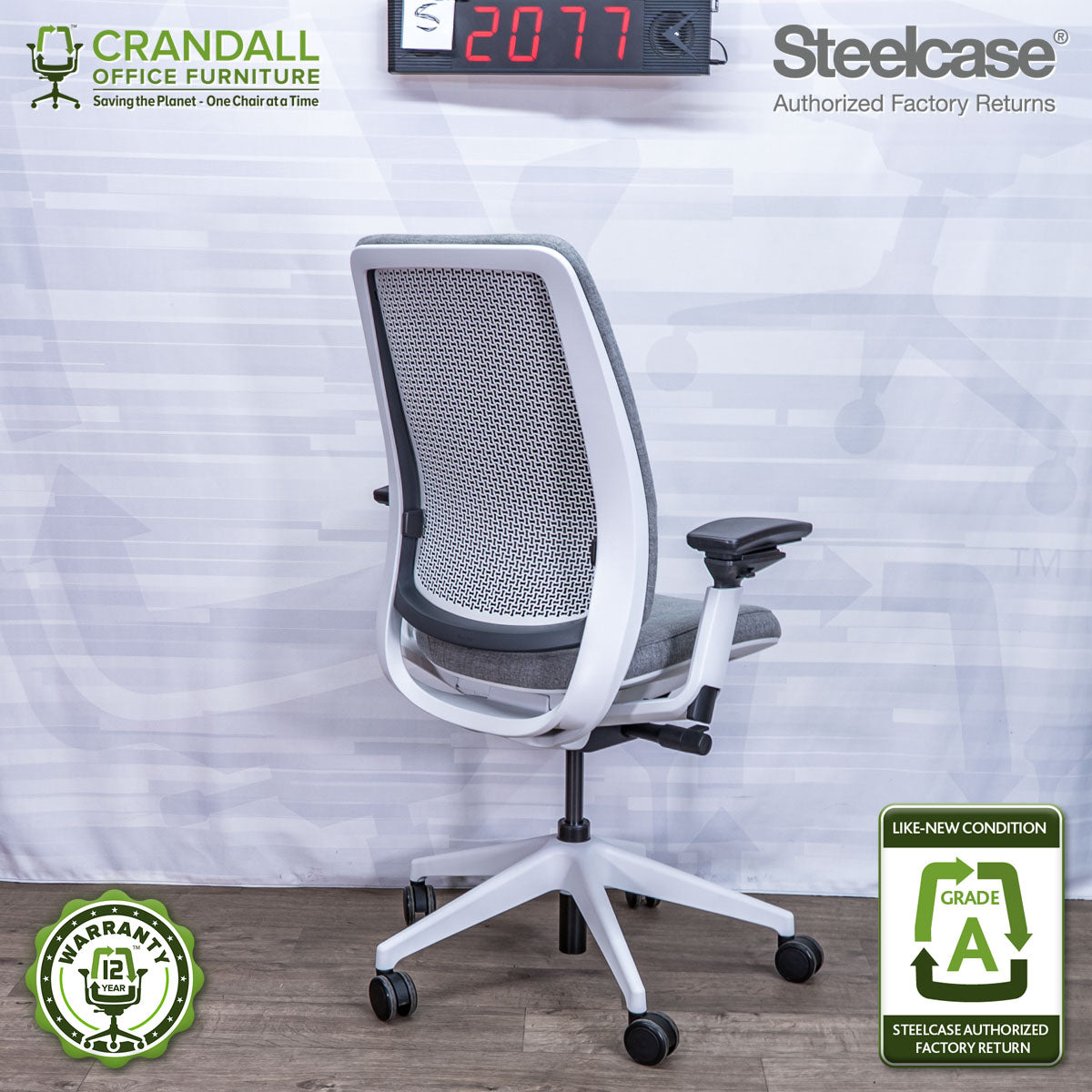 S-2077 - Steelcase Series 2 - Grade A