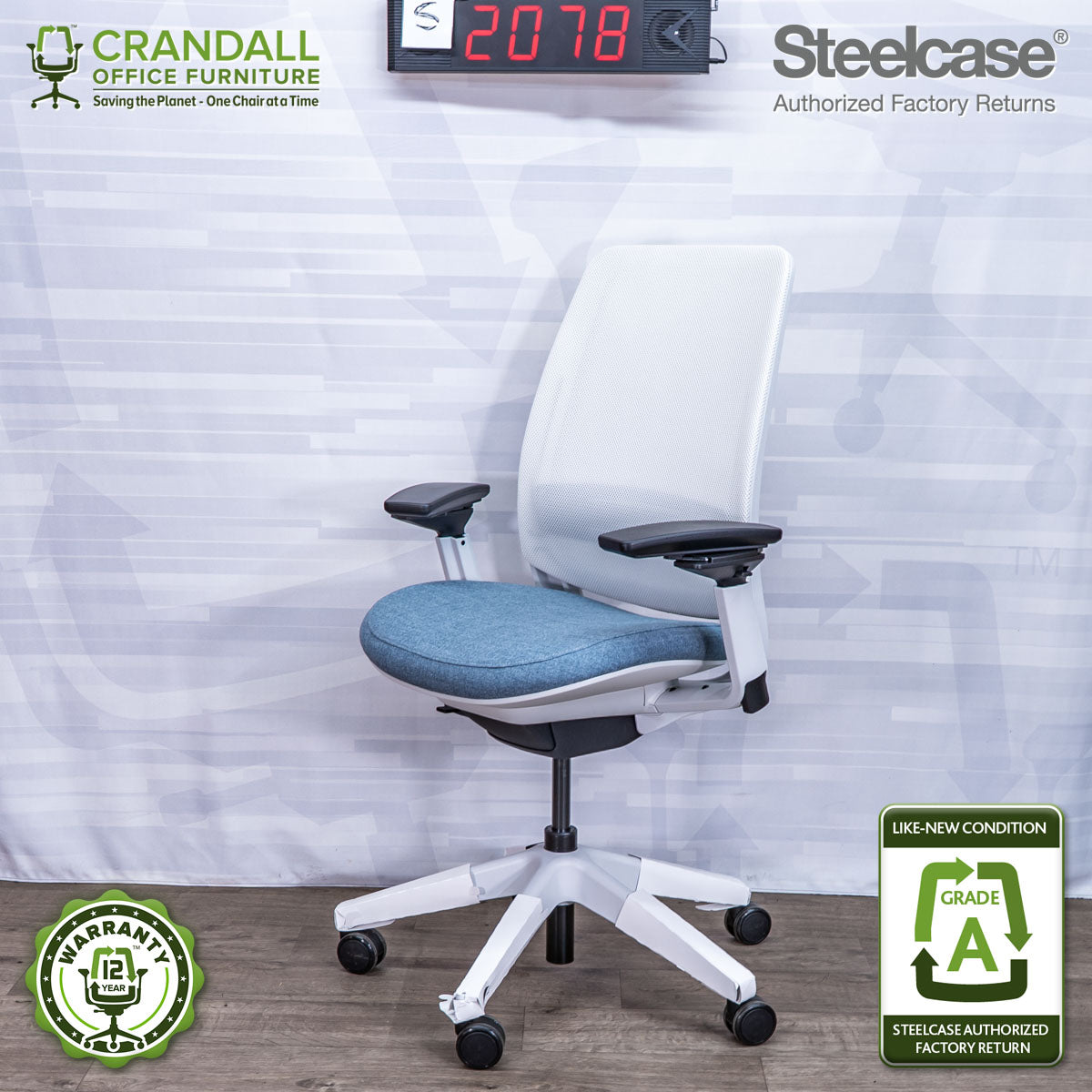 S-2078 - Steelcase Series 2 - Grade A