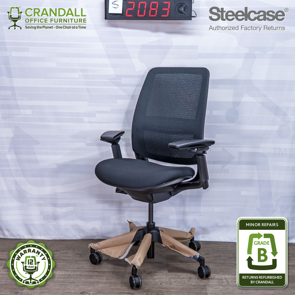 S-2083 - Steelcase Series 2 - Grade B