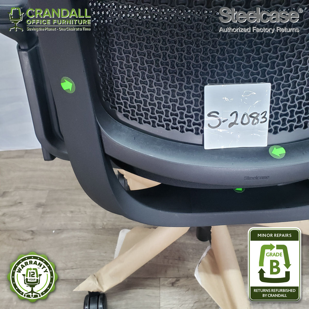 S-2083 - Steelcase Series 2 - Grade B