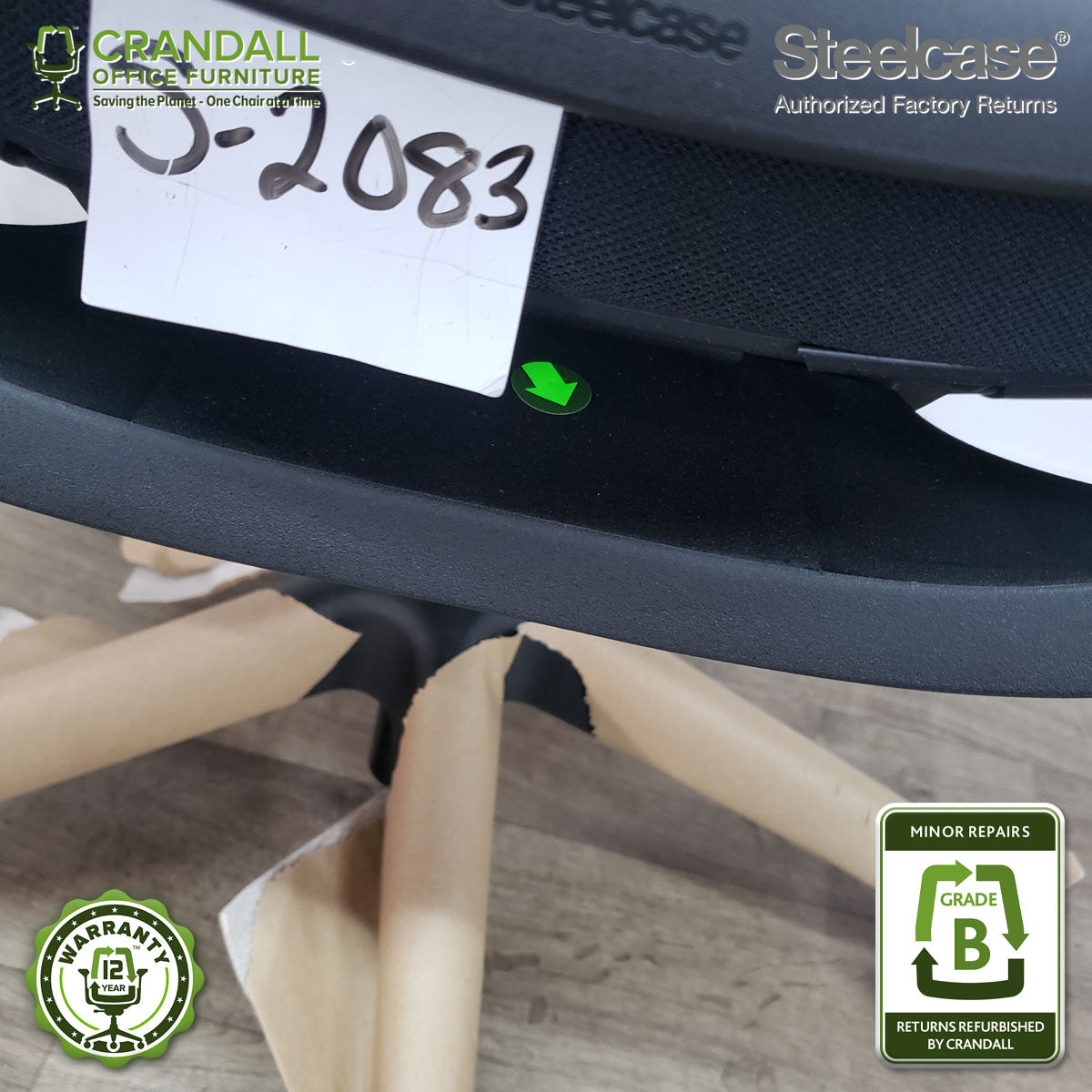 S-2083 - Steelcase Series 2 - Grade B