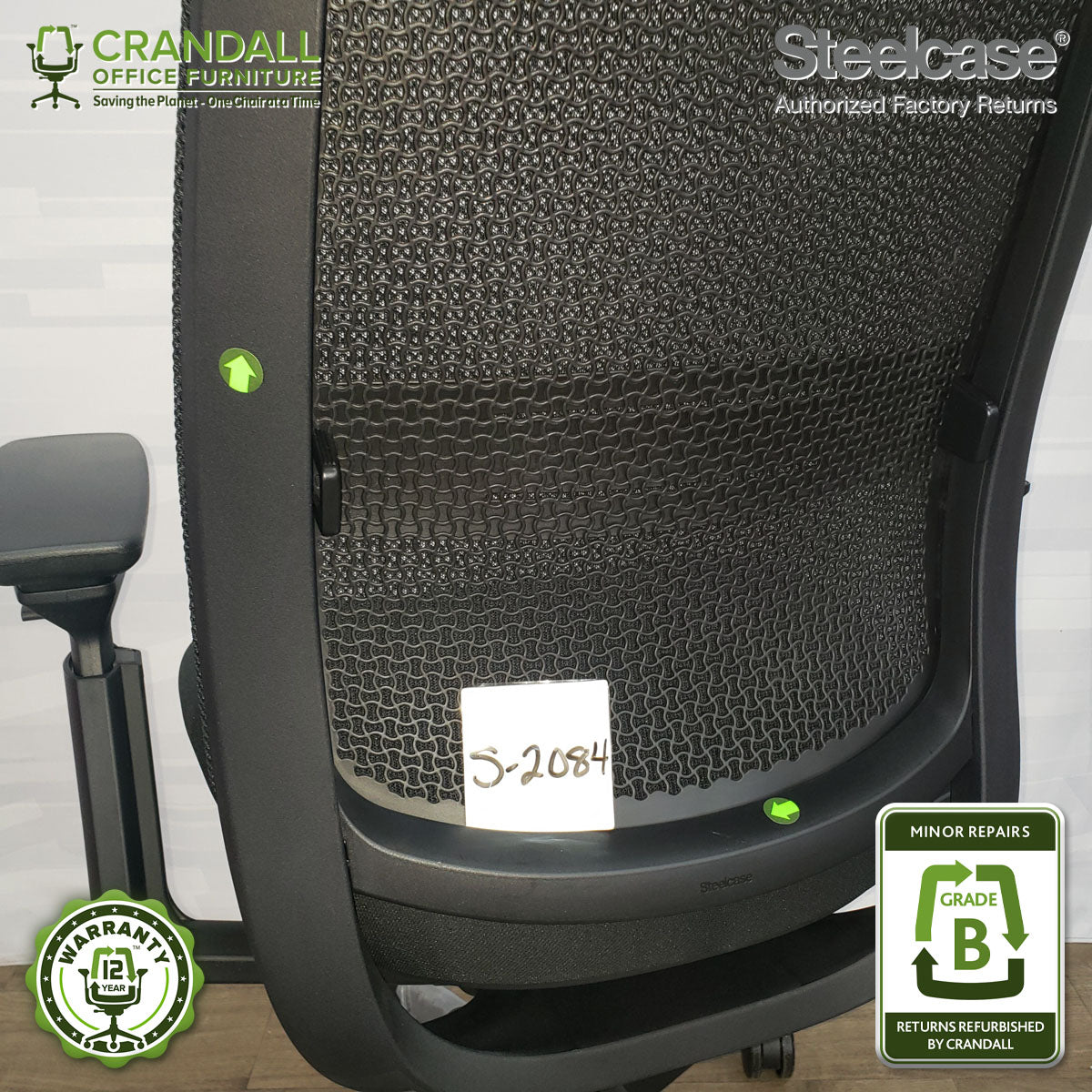 S-2084 - Steelcase Series 2 - Grade B