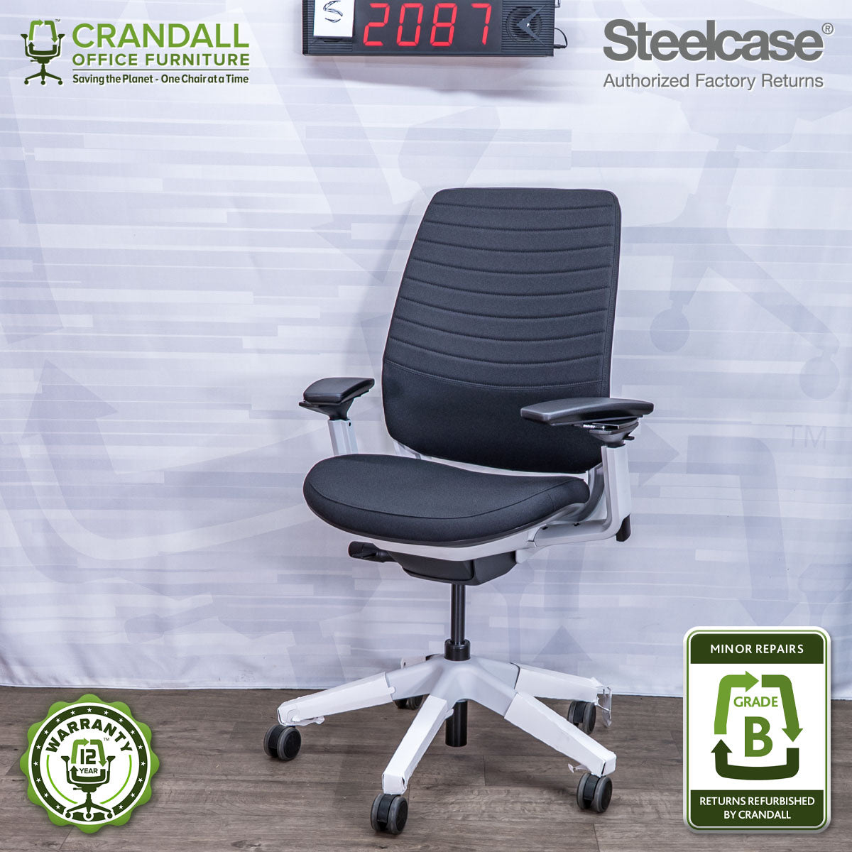 S-2087 - Steelcase Series 2 - Grade B