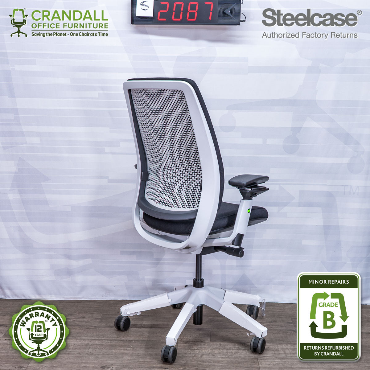 S-2087 - Steelcase Series 2 - Grade B