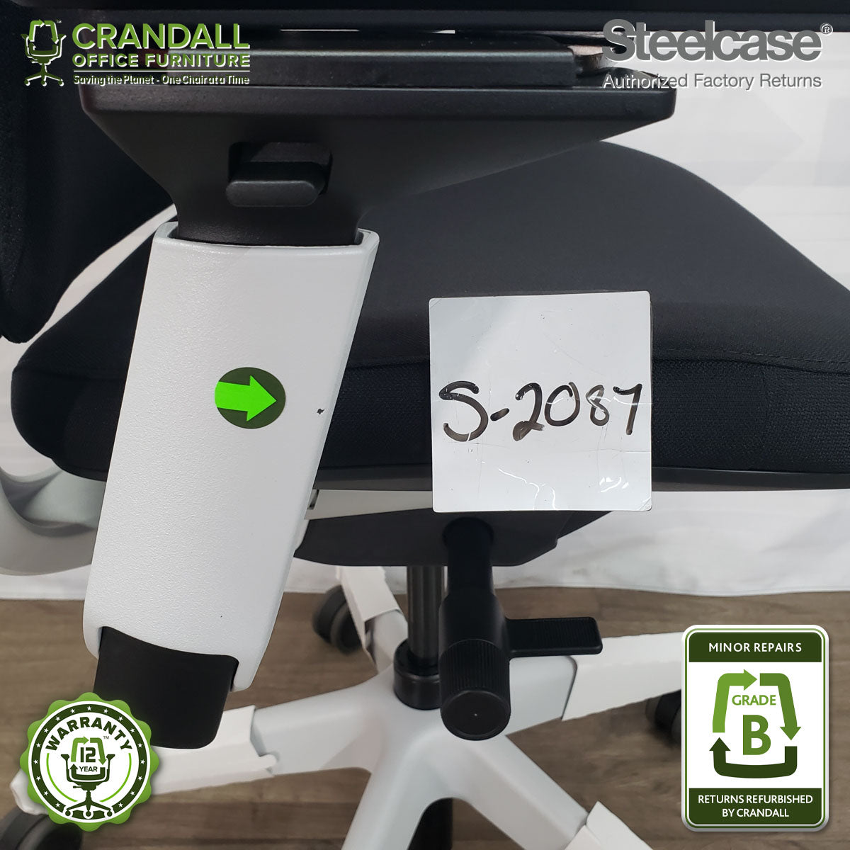 S-2087 - Steelcase Series 2 - Grade B