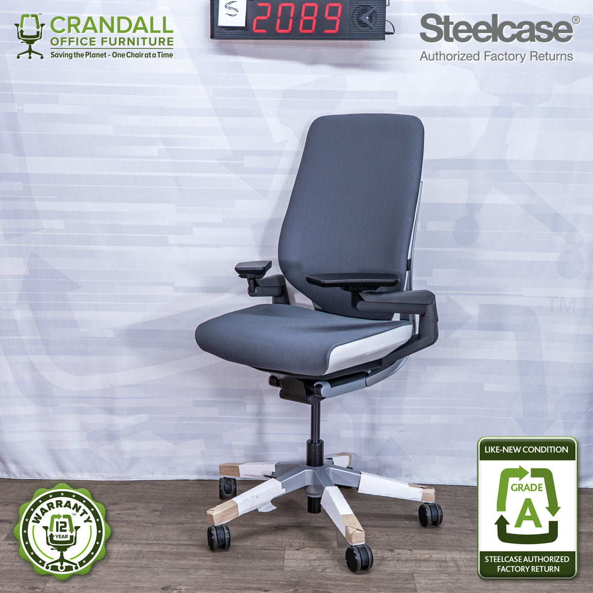 S-2089 - Steelcase Gesture - Grade A