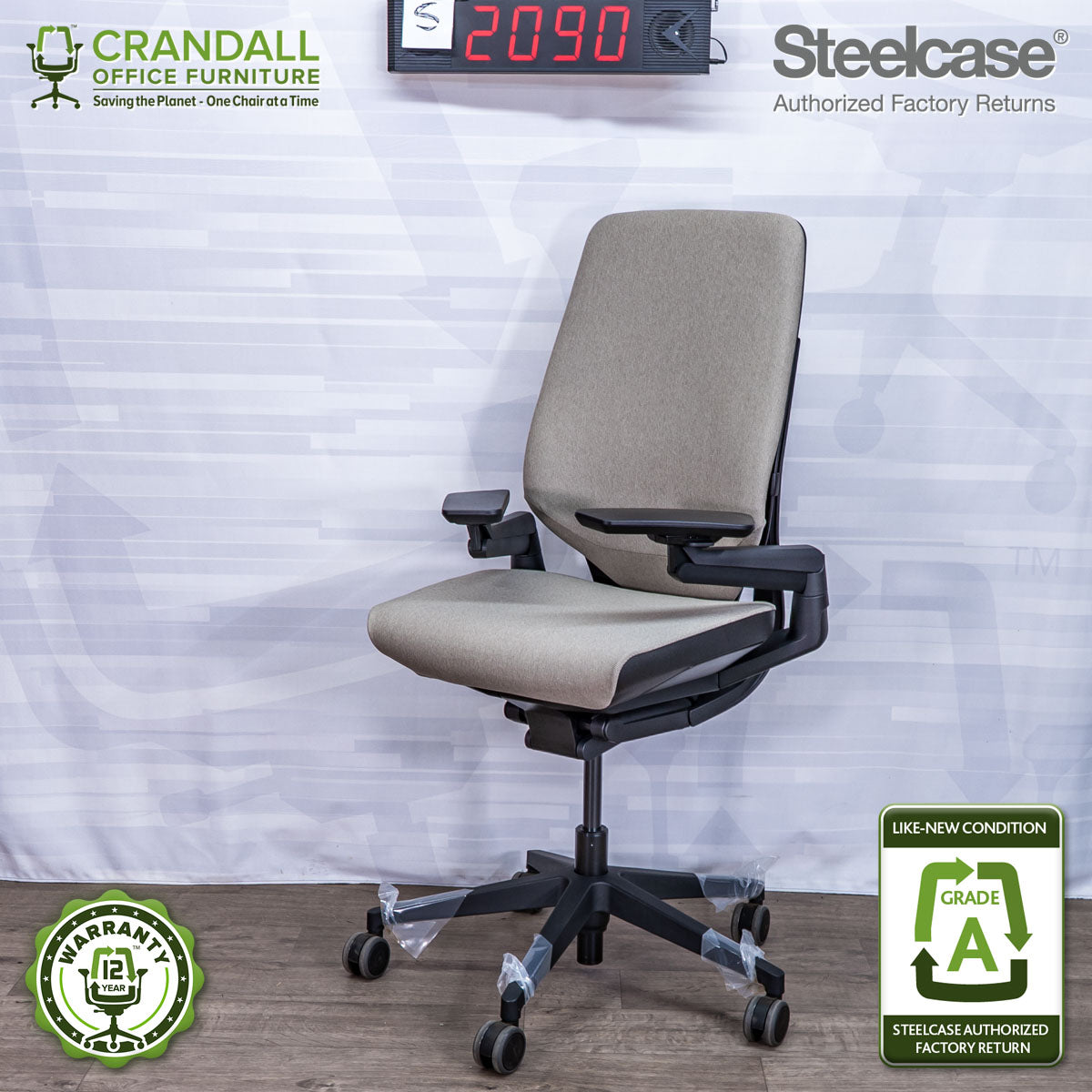 S-2090 - Steelcase Gesture - Grade A