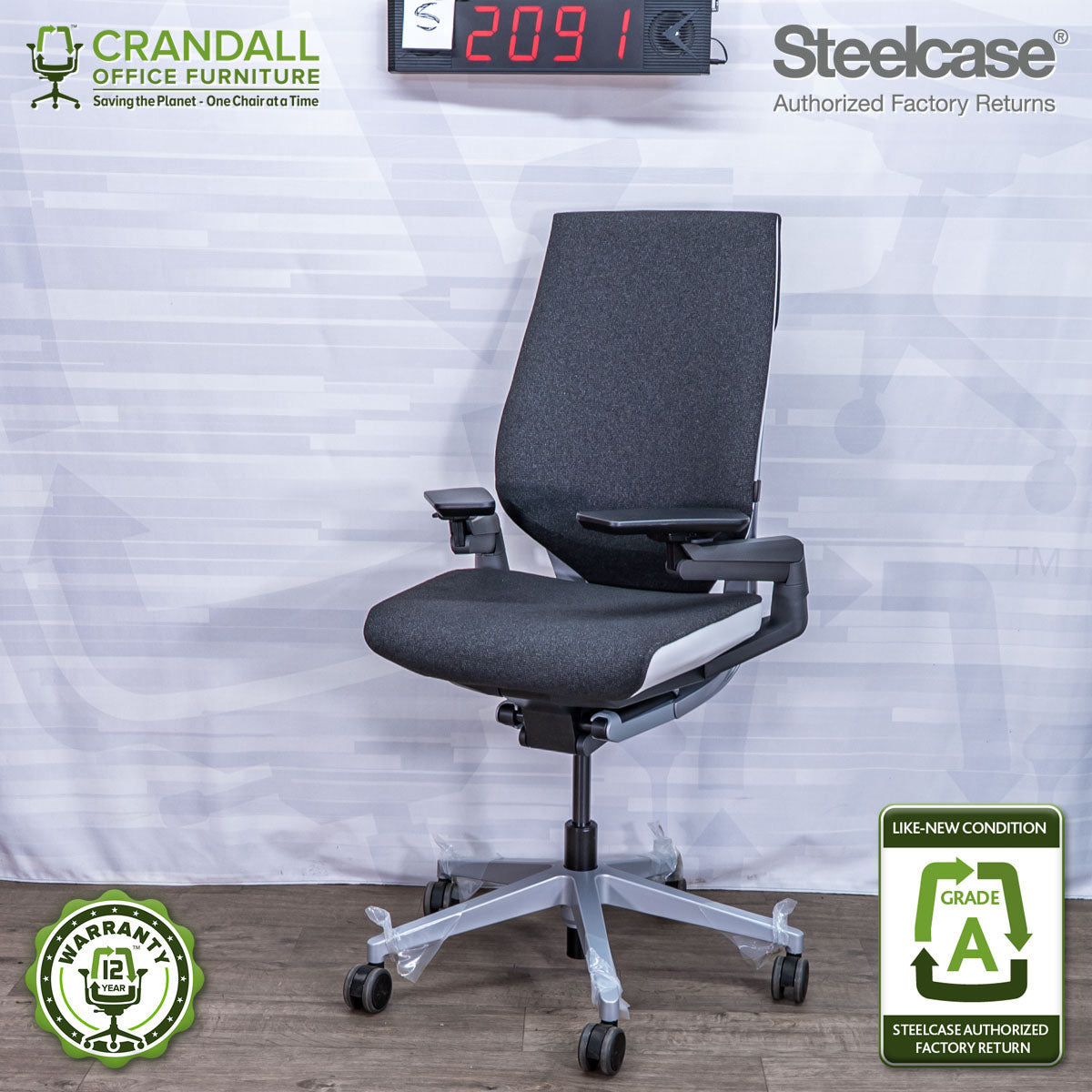 S-2091 - Steelcase Gesture - Grade A