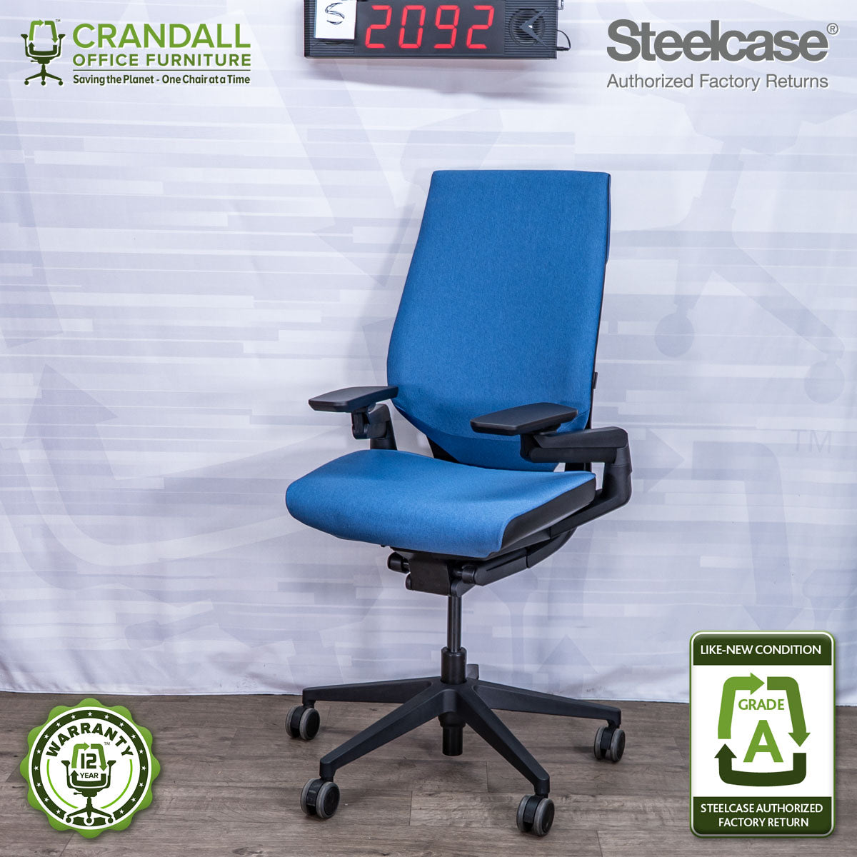 S-2092 - Steelcase Gesture - Grade A