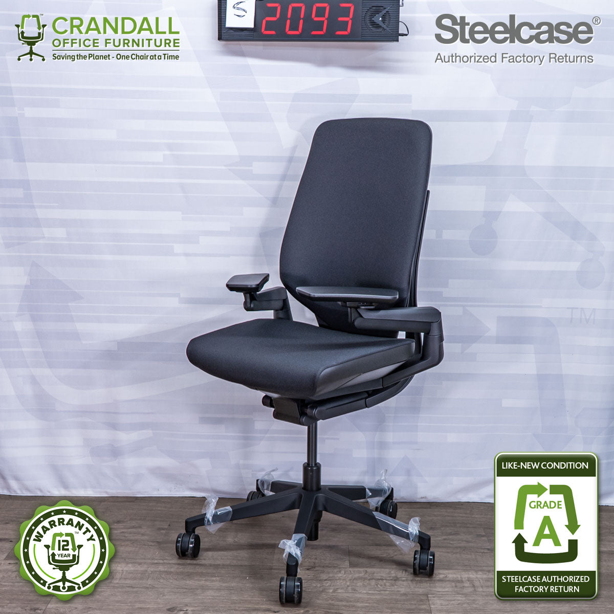 S-2093 - Steelcase Gesture - Grade A