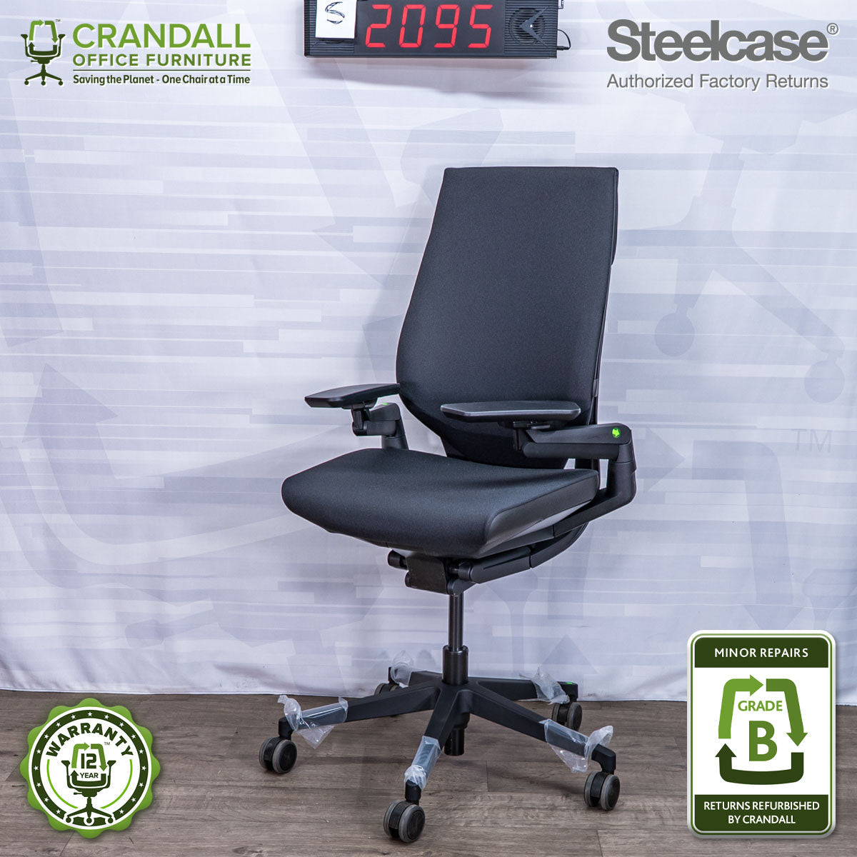 S-2095 - Steelcase Gesture - Grade B
