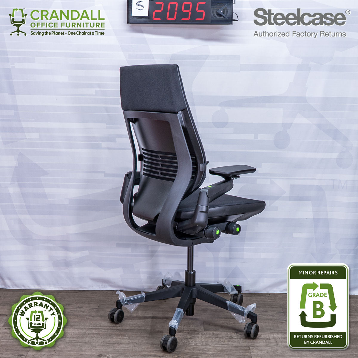 S-2095 - Steelcase Gesture - Grade B