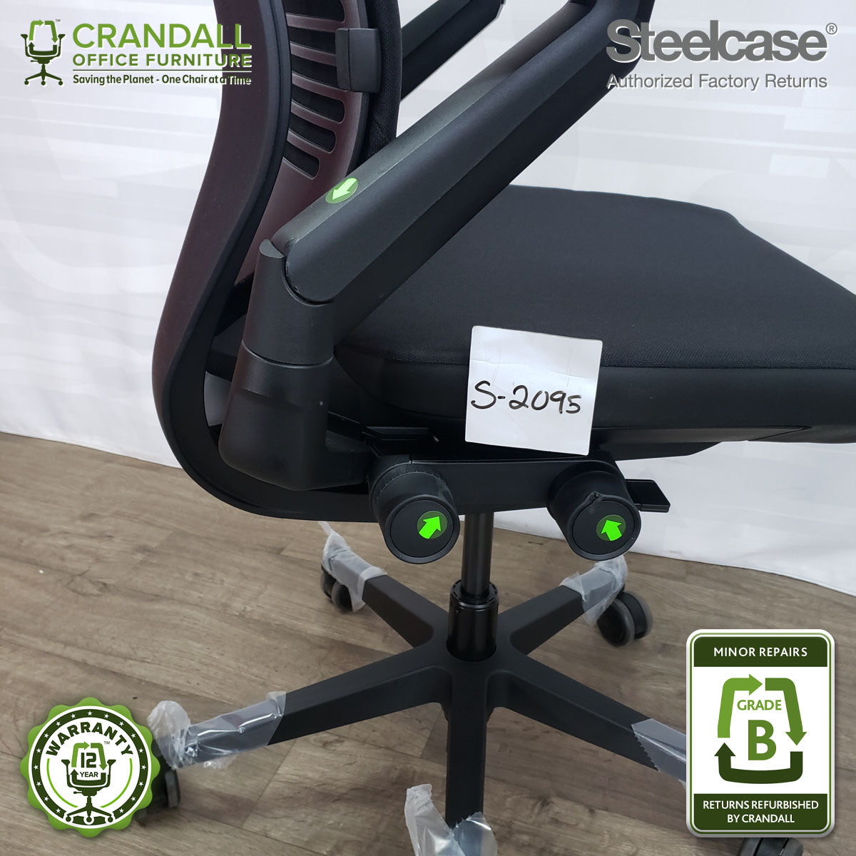 S-2095 - Steelcase Gesture - Grade B