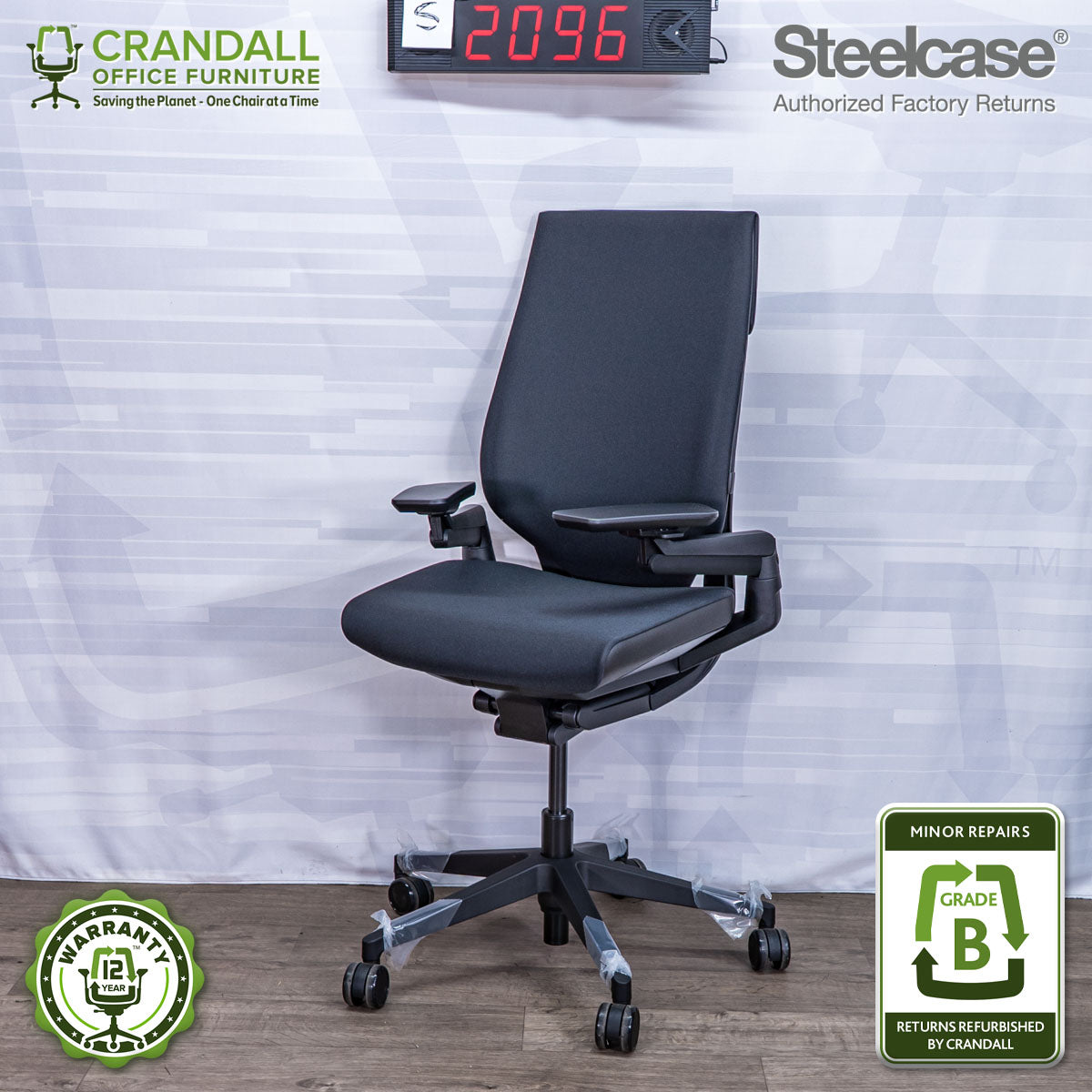 S-2096 - Steelcase Gesture - Grade B
