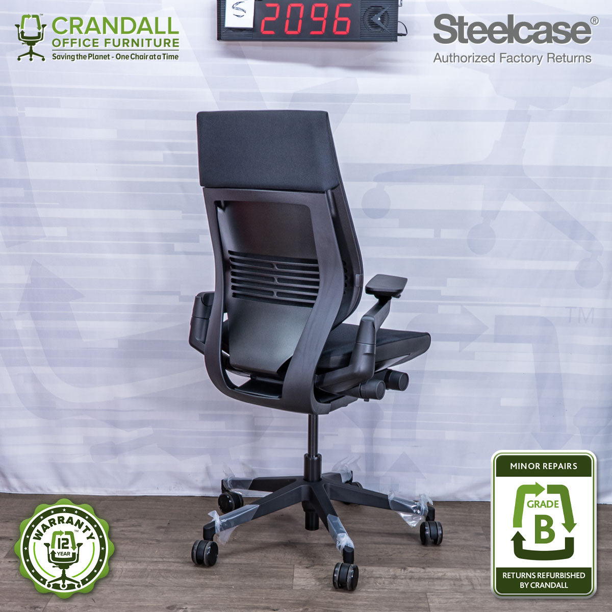 S-2096 - Steelcase Gesture - Grade B