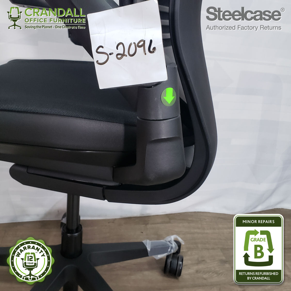 S-2096 - Steelcase Gesture - Grade B