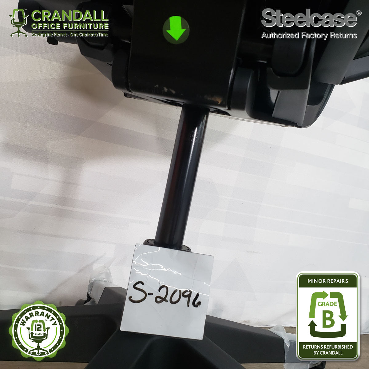 S-2096 - Steelcase Gesture - Grade B