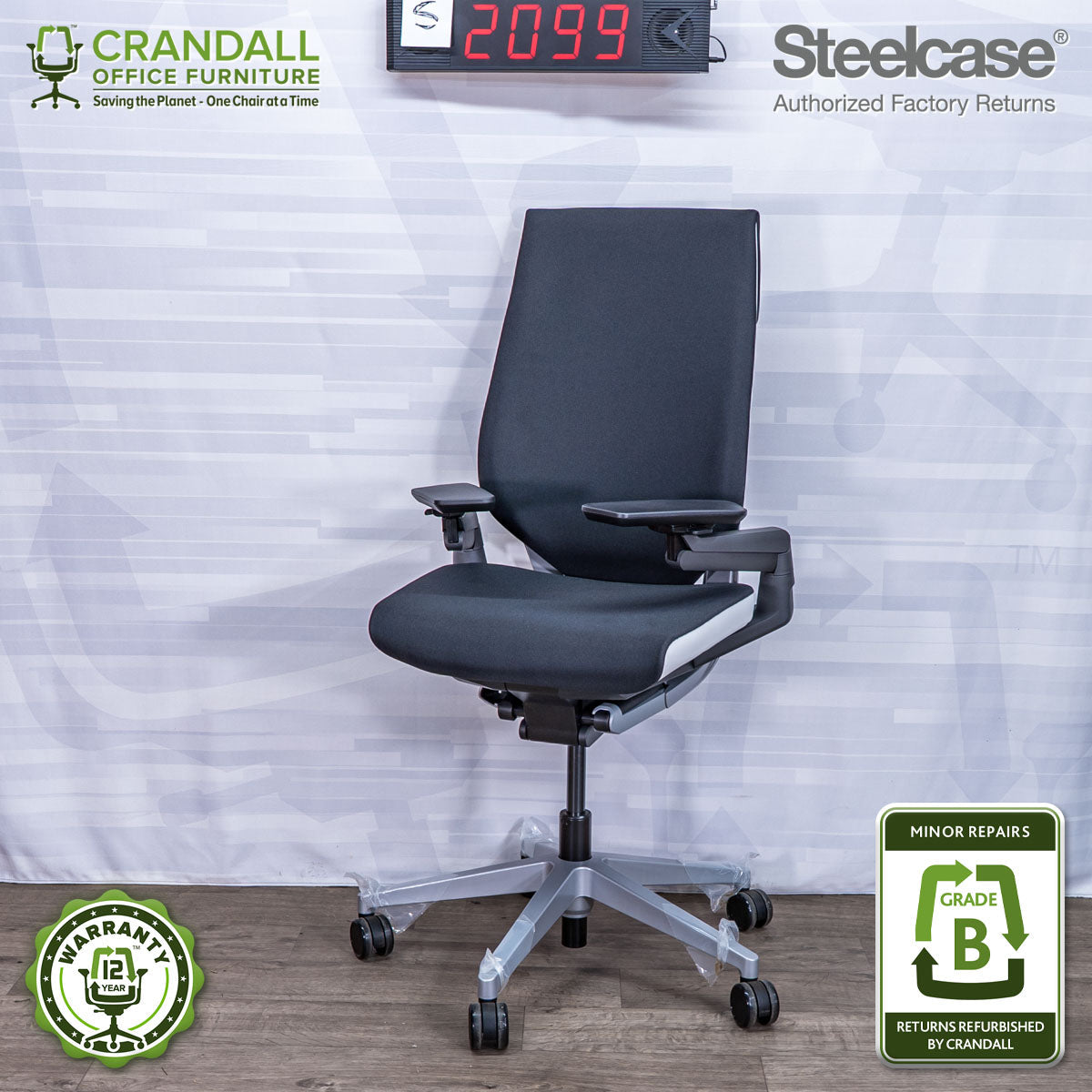 S-2099 - Steelcase Gesture - Grade B