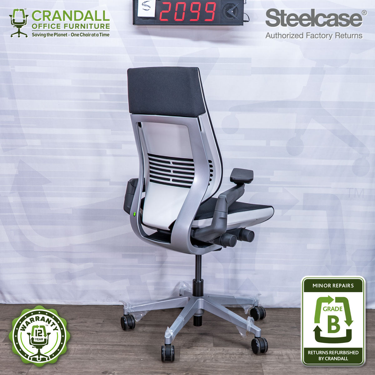 S-2099 - Steelcase Gesture - Grade B
