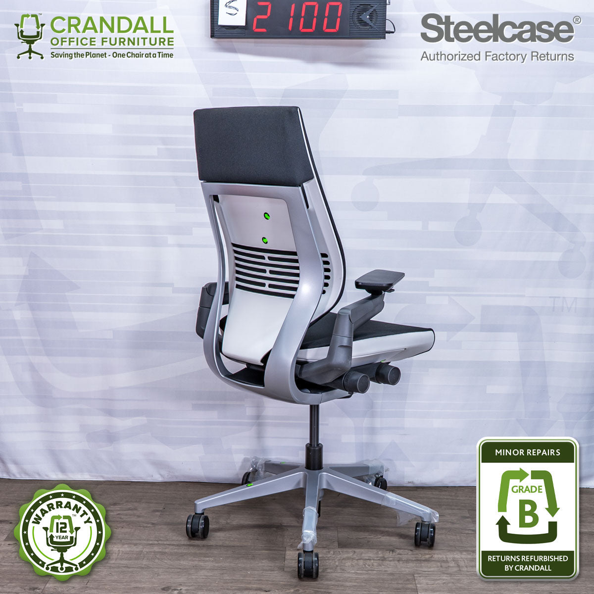 S-2100 - Steelcase Gesture - Grade B
