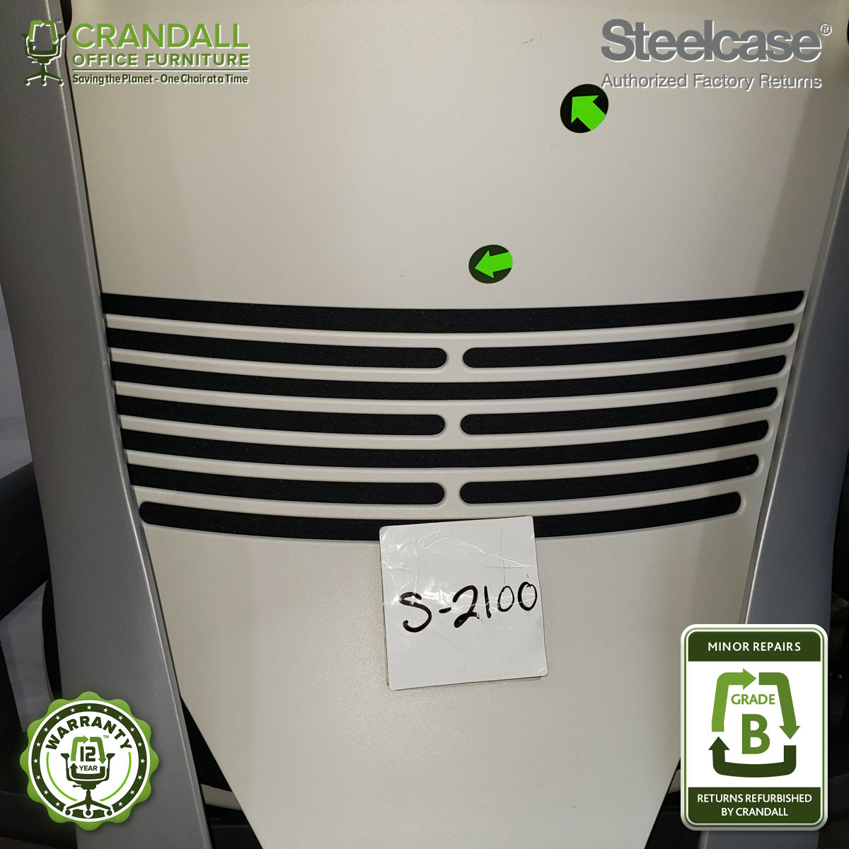 S-2100 - Steelcase Gesture - Grade B