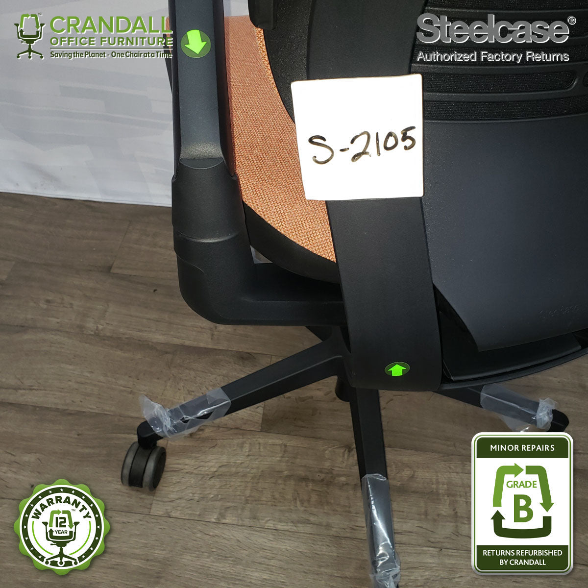 S-2105 - Steelcase Gesture - Grade B