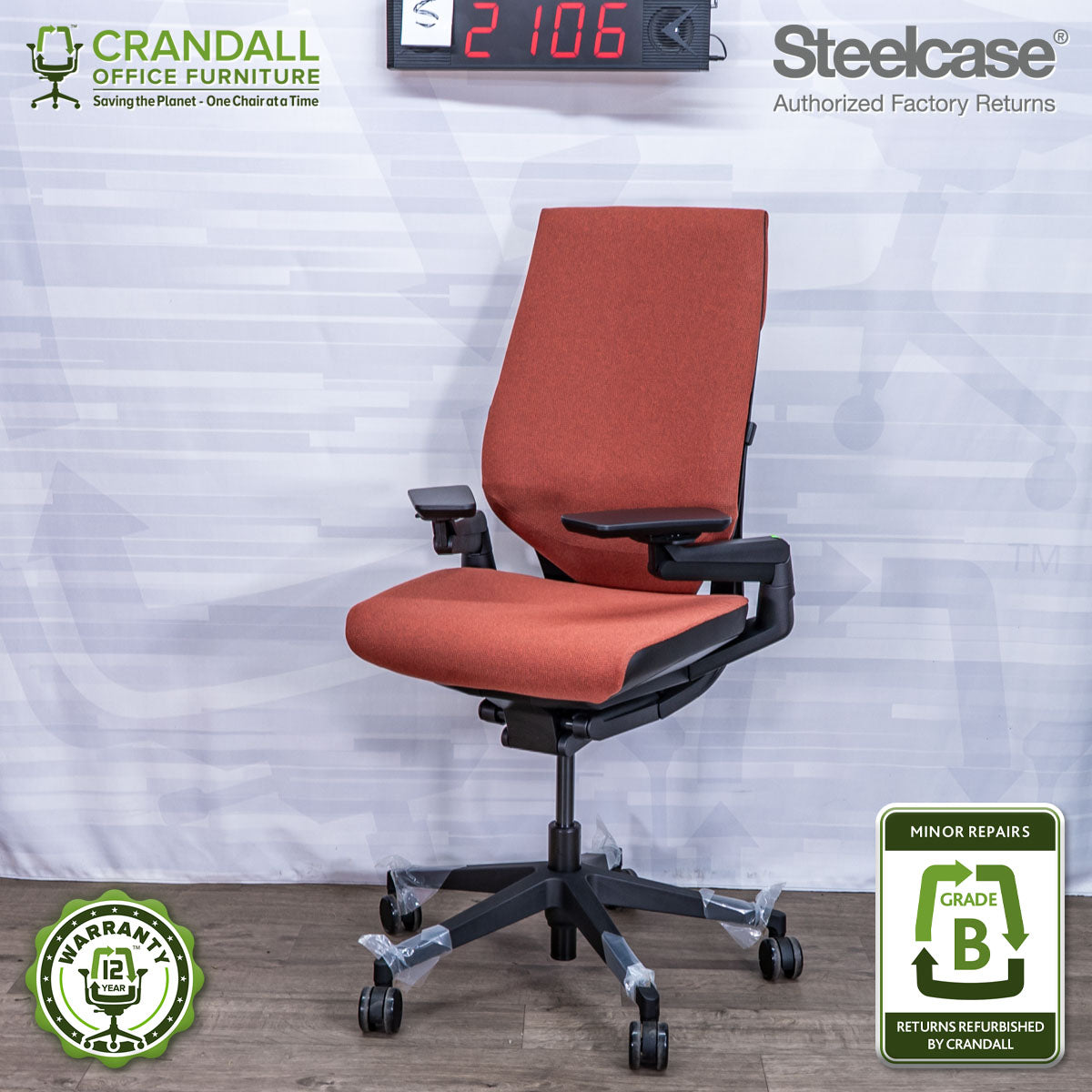 S-2106 - Steelcase Gesture - Grade B