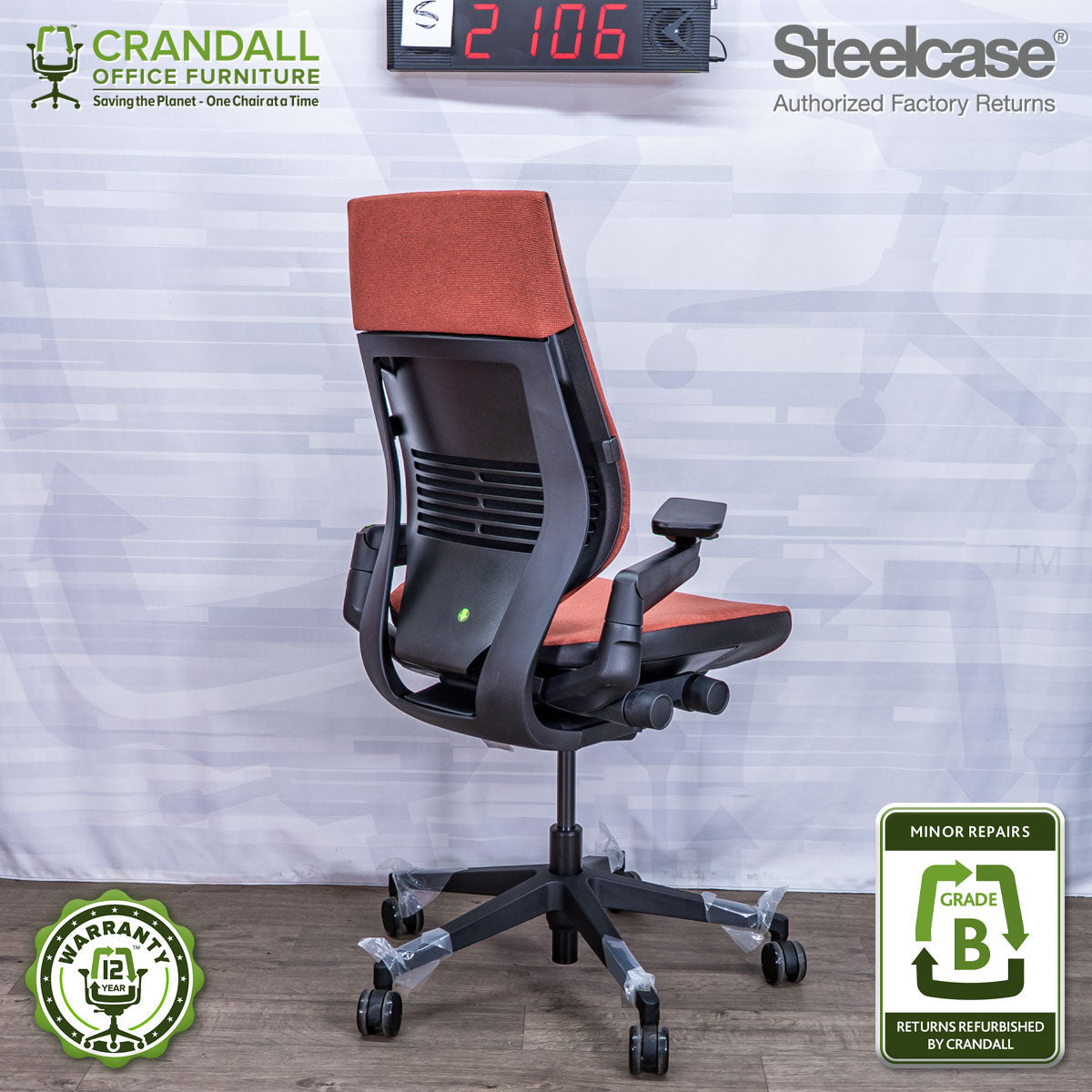 S-2106 - Steelcase Gesture - Grade B