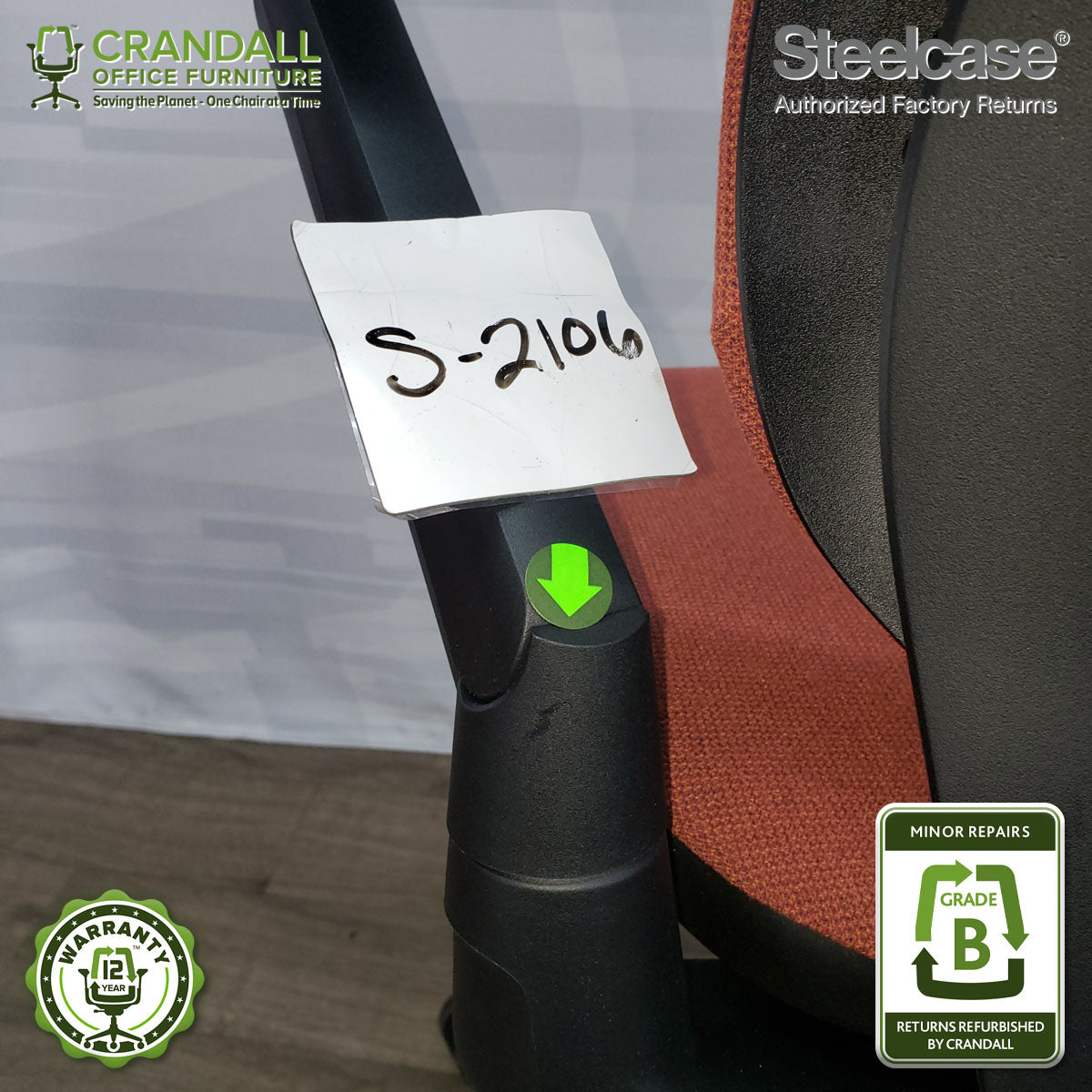 S-2106 - Steelcase Gesture - Grade B