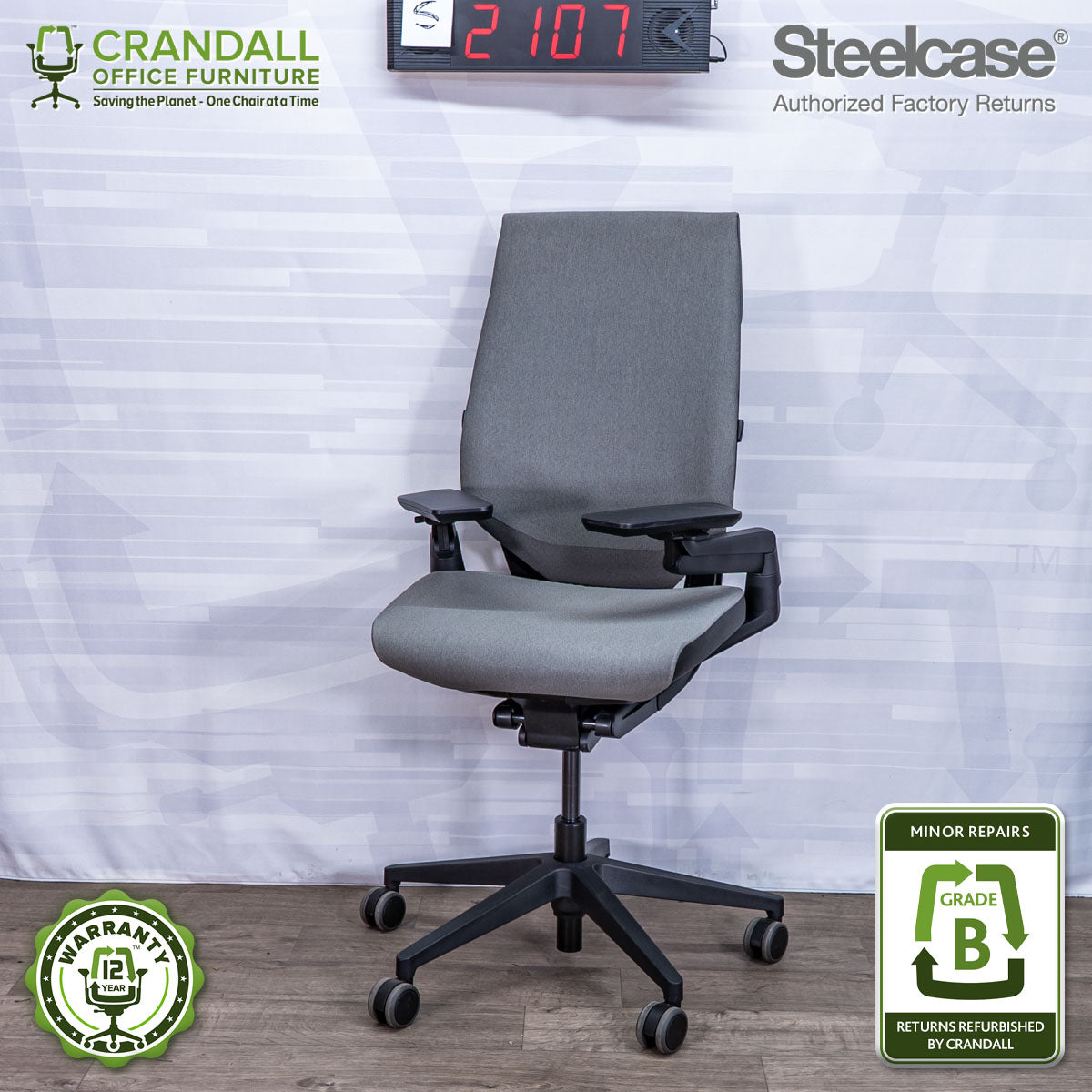 S-2107 - Steelcase Gesture - Grade B