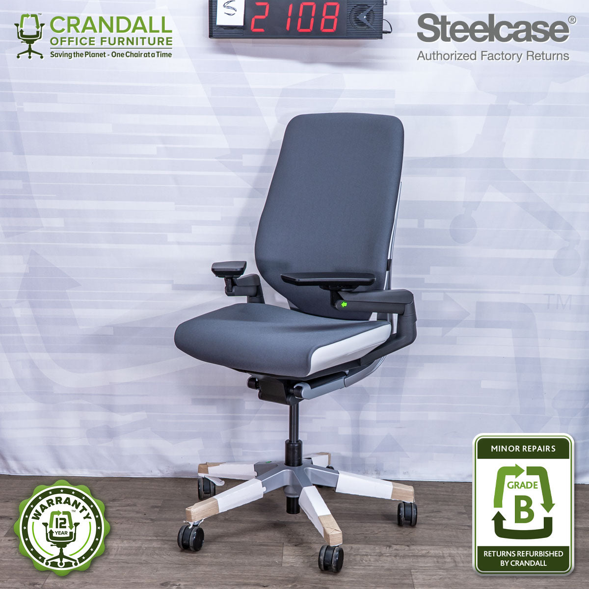 S-2108 - Steelcase Gesture - Grade B