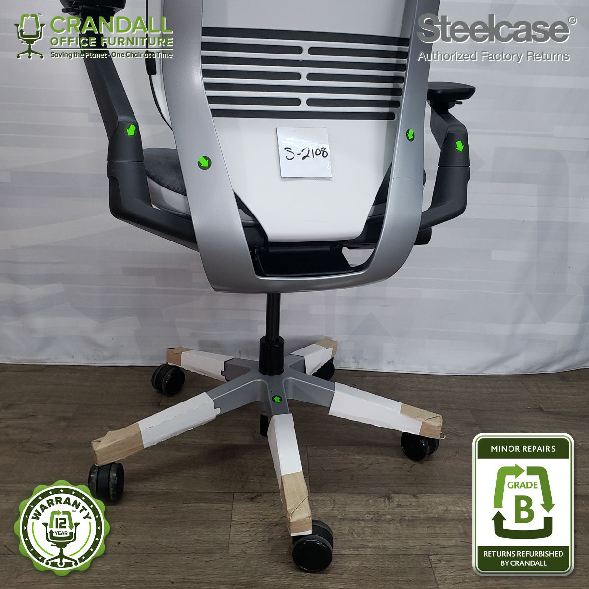 S-2108 - Steelcase Gesture - Grade B