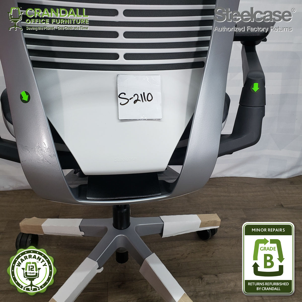 S-2110 - Steelcase Gesture - Grade B