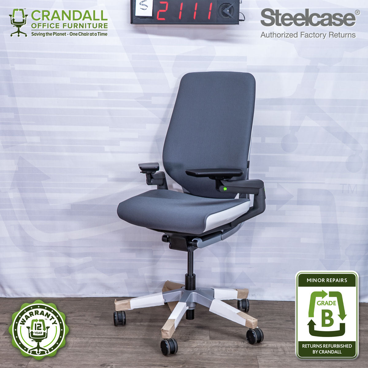 S-2111 - Steelcase Gesture - Grade B