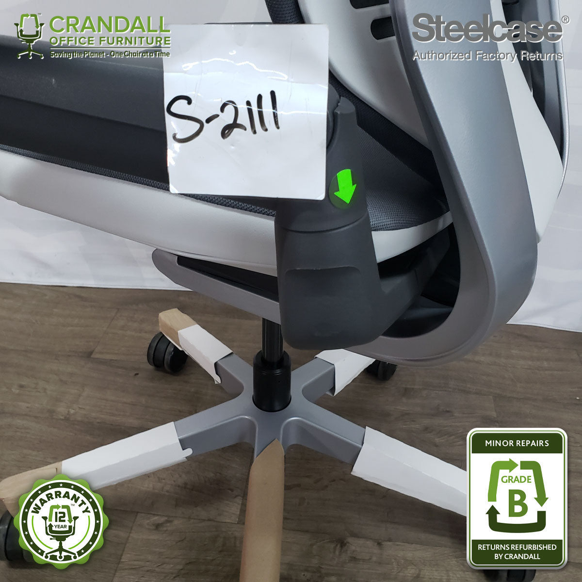 S-2111 - Steelcase Gesture - Grade B