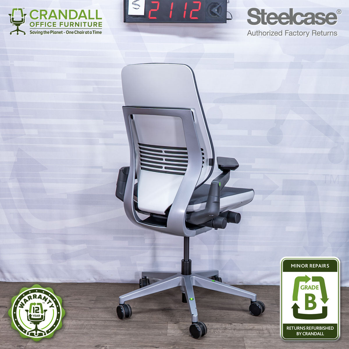 S-2112 - Steelcase Gesture - Grade B