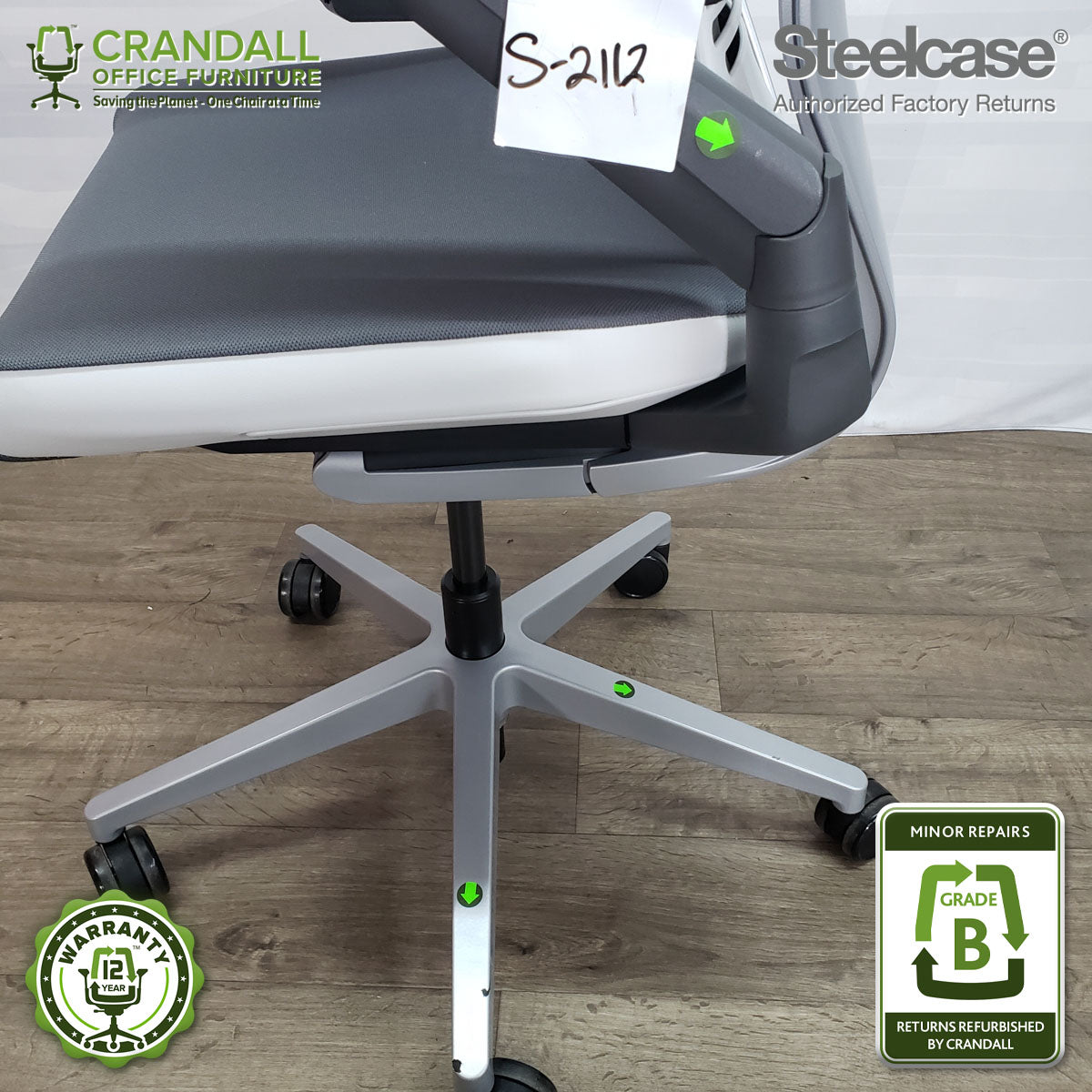 S-2112 - Steelcase Gesture - Grade B