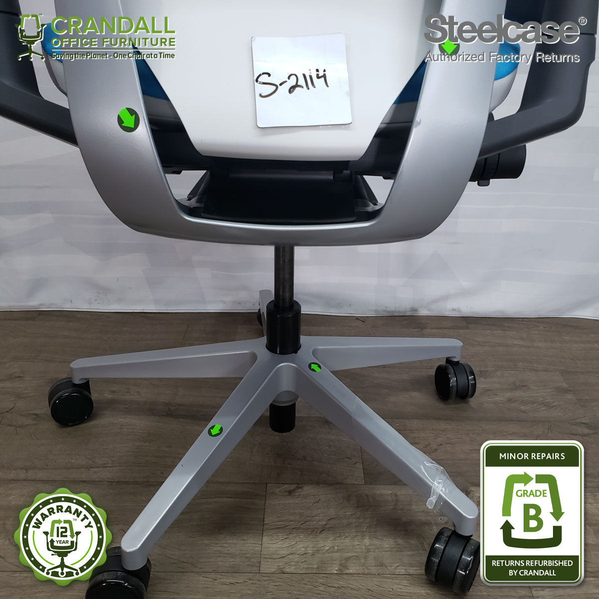 S-2114 - Steelcase Gesture - Grade B