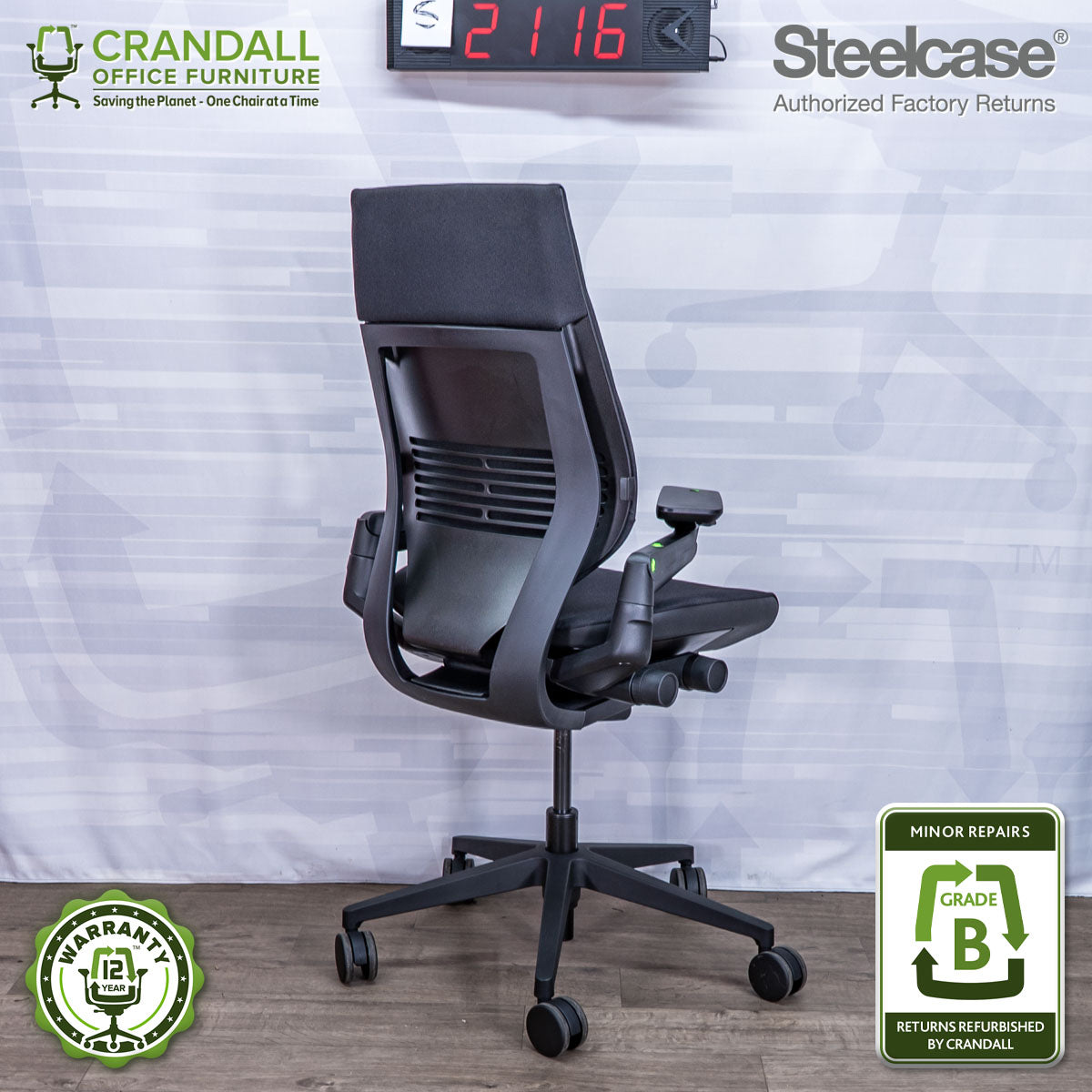 S-2116 - Steelcase Gesture - Grade B