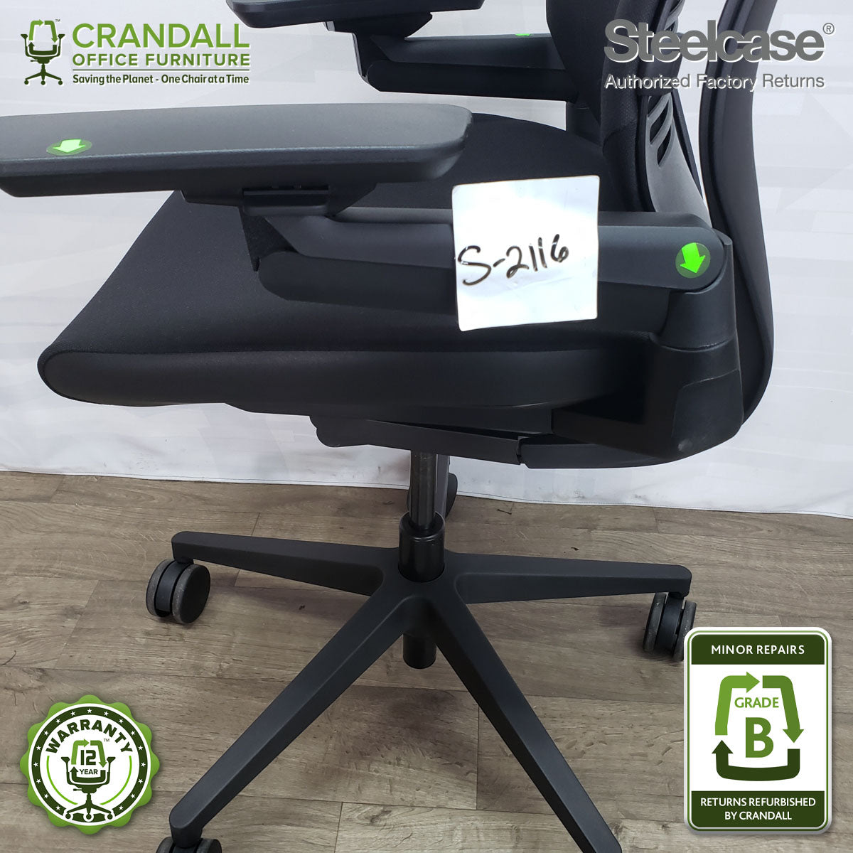 S-2116 - Steelcase Gesture - Grade B
