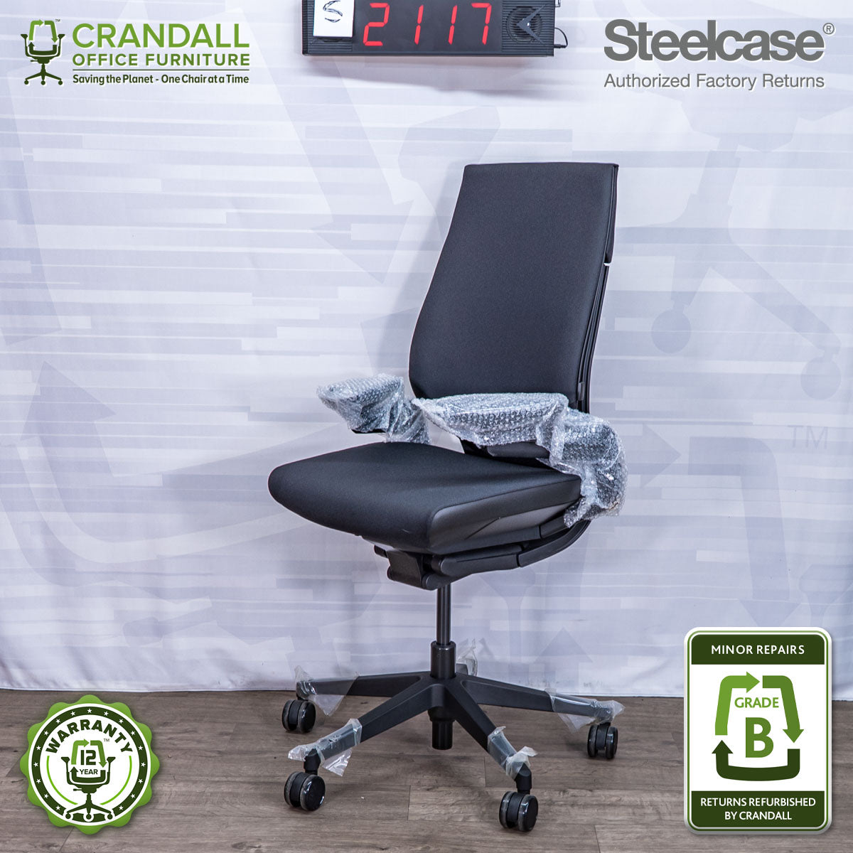 S-2117 - Steelcase Gesture - Grade B