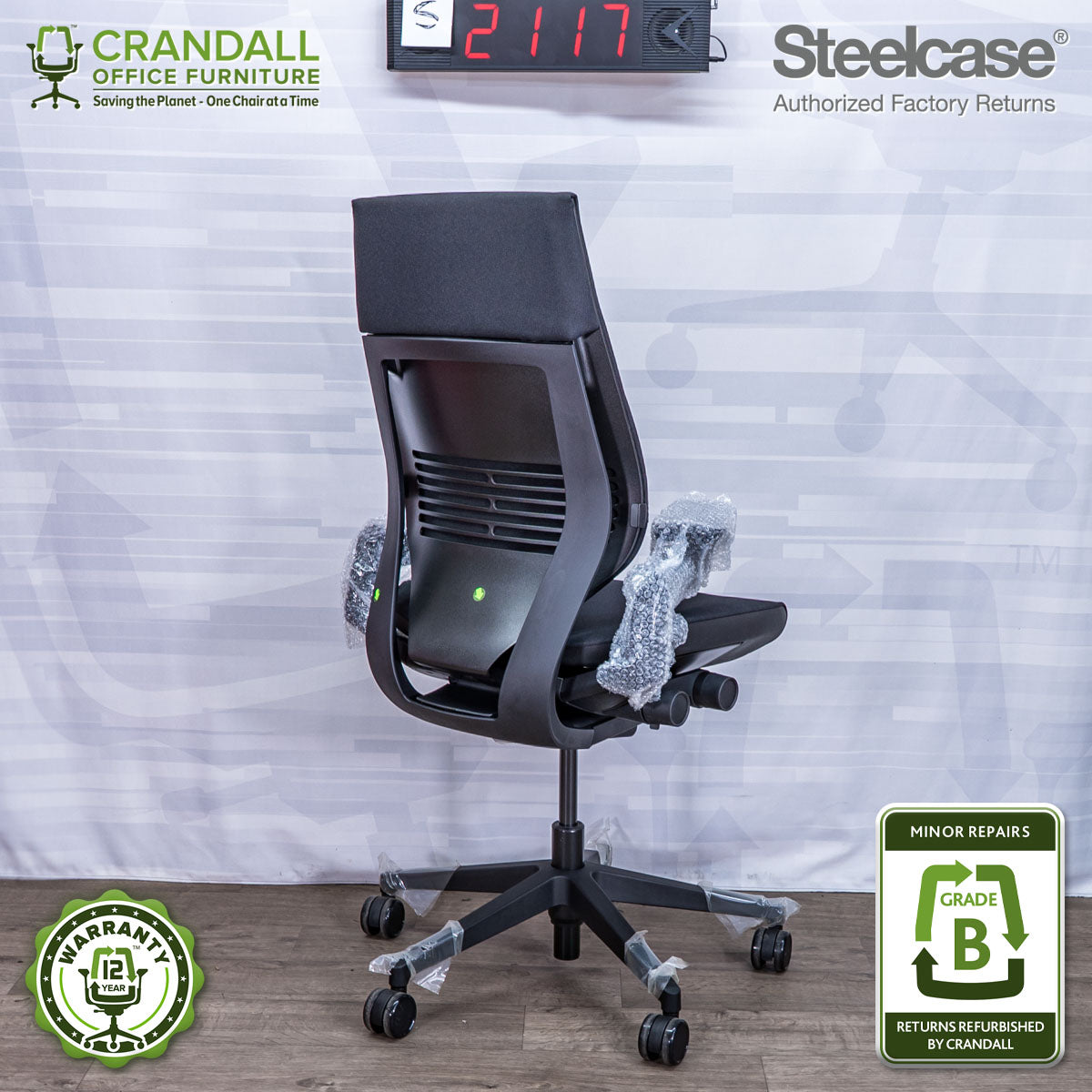 S-2117 - Steelcase Gesture - Grade B