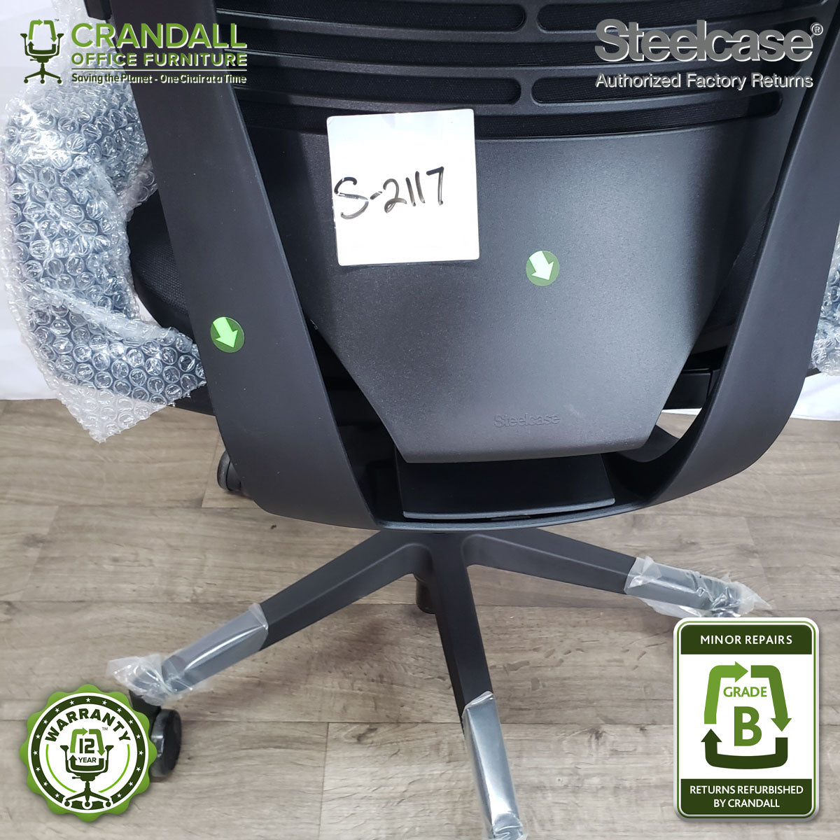 S-2117 - Steelcase Gesture - Grade B