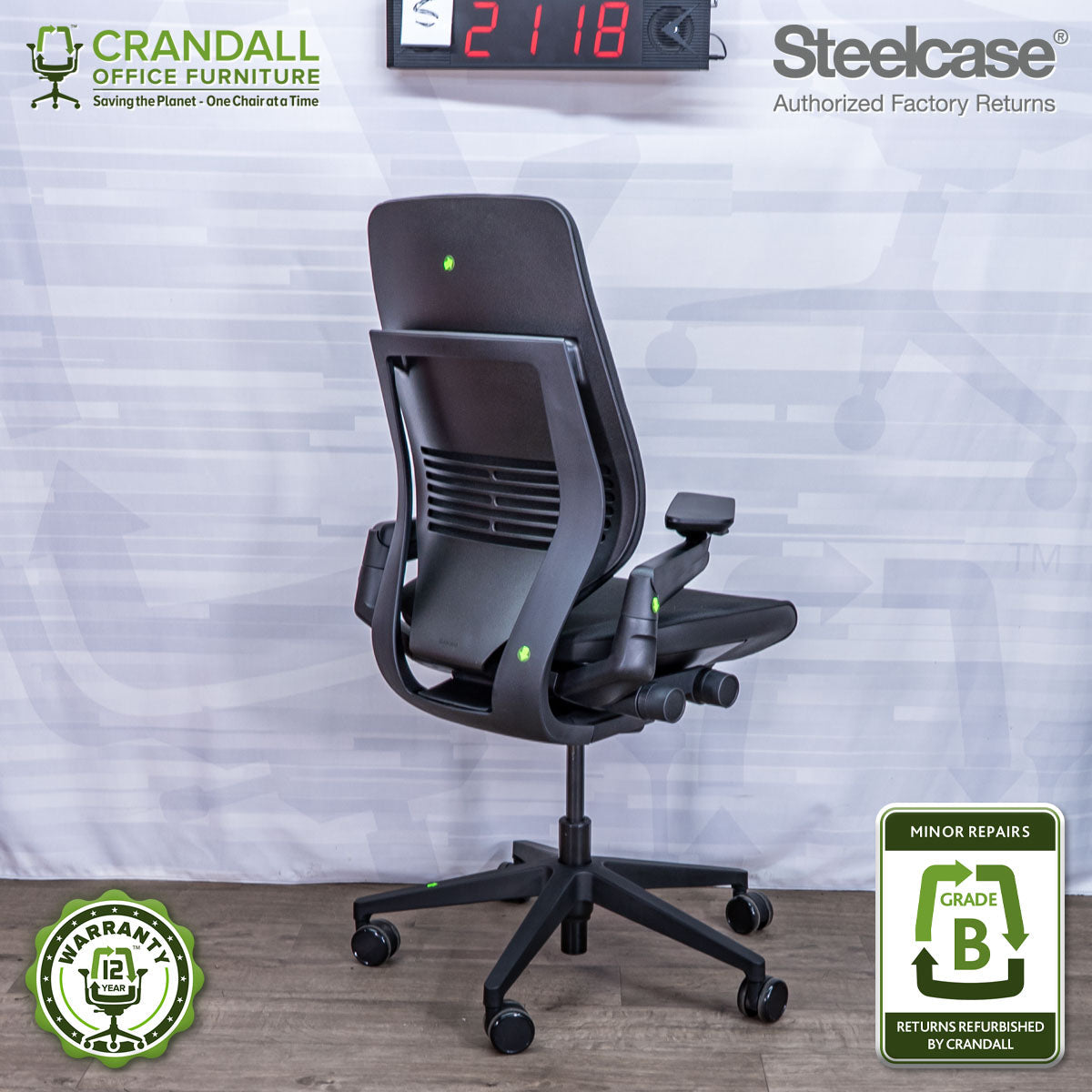S-2118 - Steelcase Gesture - Grade B