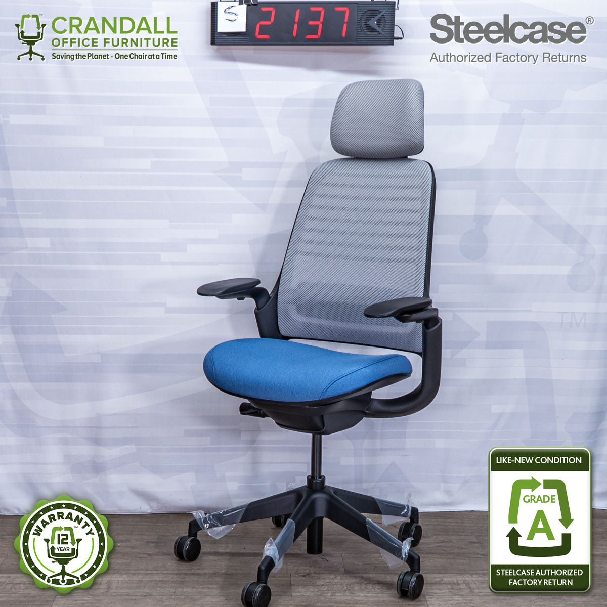 S-2137 - Steelcase Series 1 - Grade A
