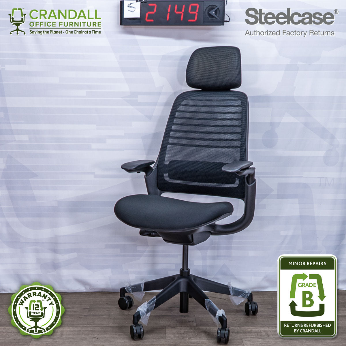 S-2149 - Steelcase Series 1 - Grade B
