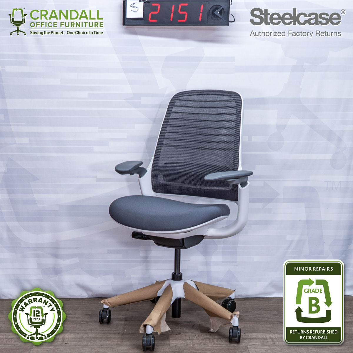 S-2151 - Steelcase Series 1 - Grade B