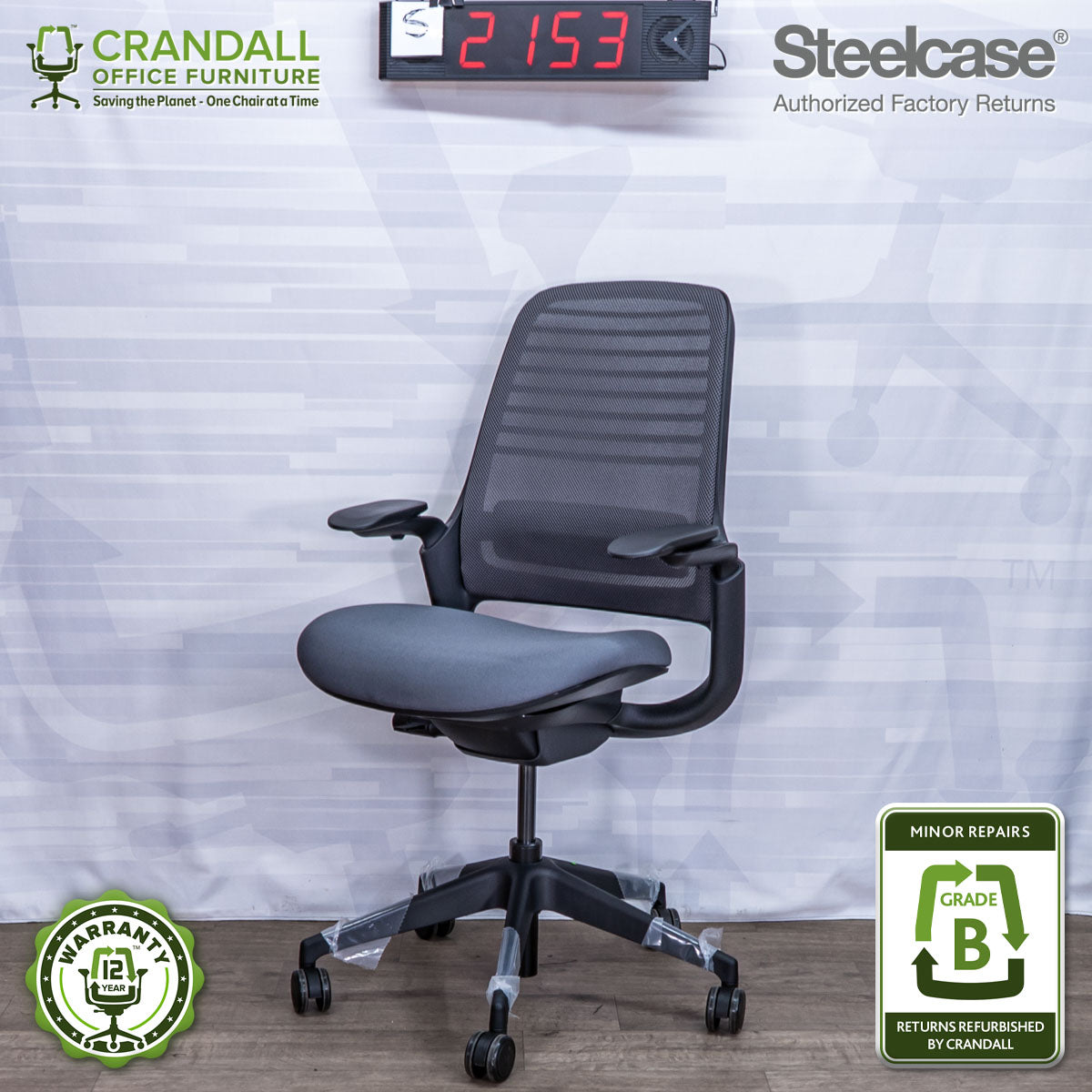 S-2153 - Steelcase Series 1 - Grade B