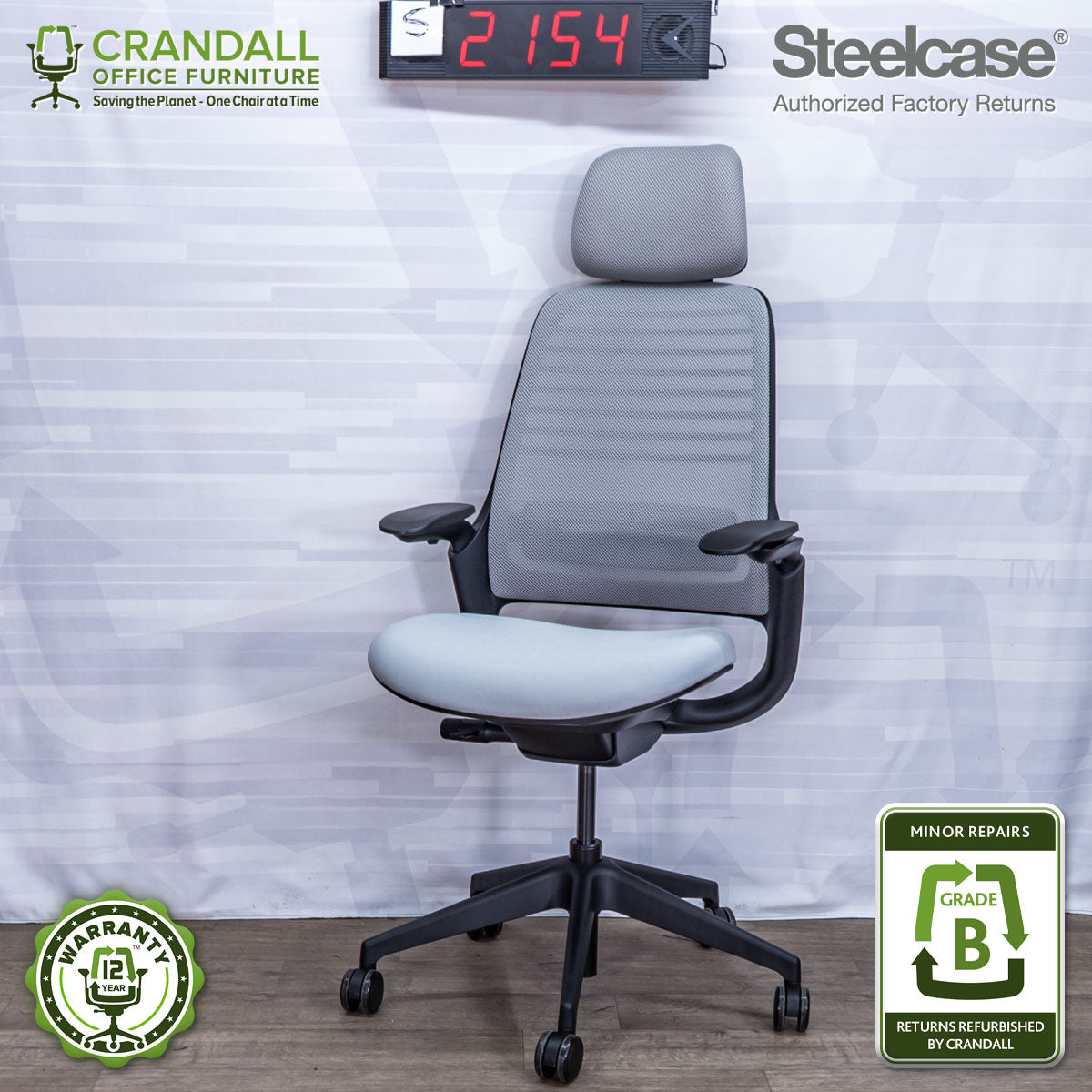S-2154 - Steelcase Series 1 - Grade B